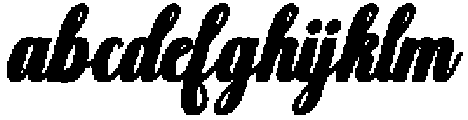 Hello Rainbow Bold Slant 14 Regular otf (700) FONT