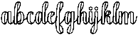 Hello Rainbow Outline Bold 4 Regular otf (700) FONT