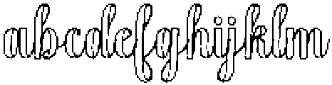 Hello Rainbow Outline Bold Regular otf (700) FONT