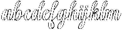 Hello Rainbow Outline Slant 10 Regular otf (400) FONT