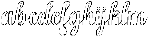 Hello Rainbow Outline Slant 6 Regular otf (400) FONT