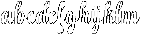Hello Rainbow Outline Slant Regular otf (400) FONT