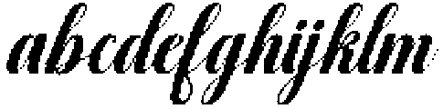 Hello Rainbow Slant 20 Regular otf (400) FONT