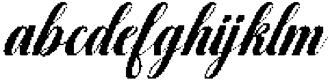 Hello Rainbow Slant 24 Regular otf (400) FONT