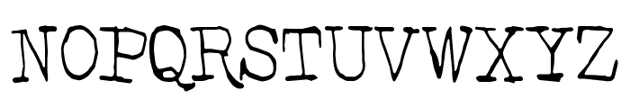 Hehku Font UPPERCASE