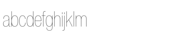 Helvetica Now Pro Display Condensed Hairline FONT