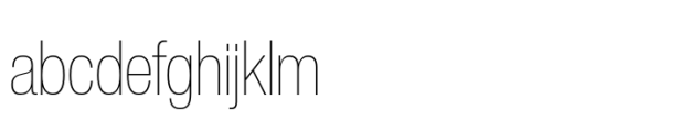 Helvetica Now Pro Display Condensed Thin FONT