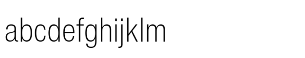 Helvetica Now Pro Text Condensed ExtraLight FONT