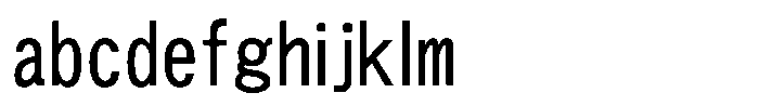 HG Heisei Kakugothictai W5 HGSHeisei Kakugothictai W5 Regular FONT