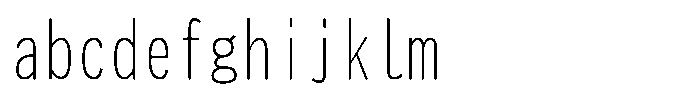 HG New Gothic RT HGNew Gothic RT W160 C085 Regular FONT