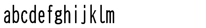 HG New Gothic RT HGNew Gothic RT W224 C075 Regular FONT