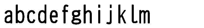 HG New Gothic RT HGNew Gothic RT W256 C100 Regular FONT