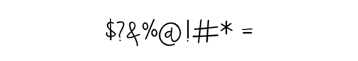 Hickory Jack Light Font OTHER CHARS