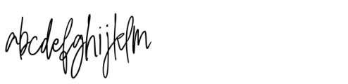 Hiykosa Signature FONT