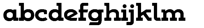 Hopera Slab Variable Hopera Slab Extra Wide Black FONT