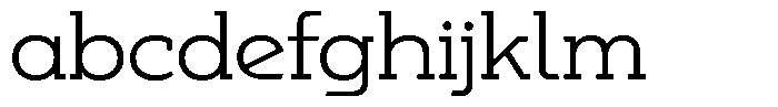 Hopera Slab Variable Hopera Slab Extra Wide Light FONT