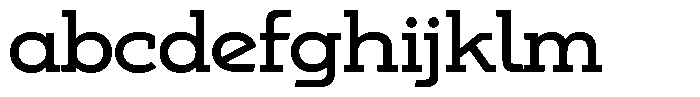 Hopera Slab Variable Hopera Slab Extra Wide Medium FONT