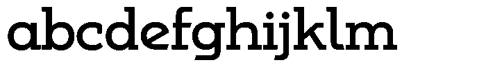 Hopera Slab Variable Hopera Slab Wide Medium FONT