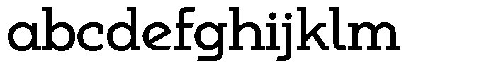 Hopera Slab Variable Hopera Slab Wide Regular FONT