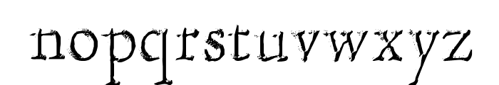 Hultog Engraved Font LOWERCASE