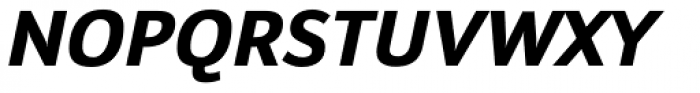 Insider Bold Italic Font UPPERCASE