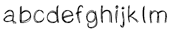 KateSketchyPrint FONT