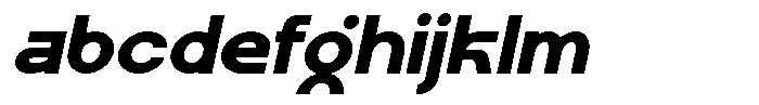Kalogen Italic Black FONT