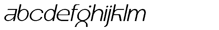 Kalogen Italic Light FONT