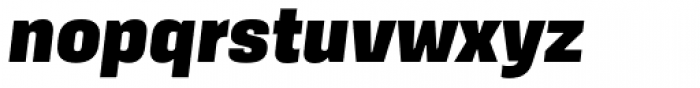 Kawak Black Italic Font LOWERCASE