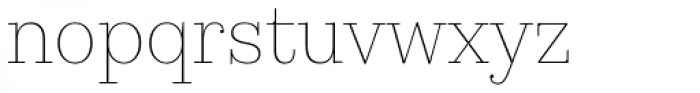 Kazimir Text Thin Font LOWERCASE