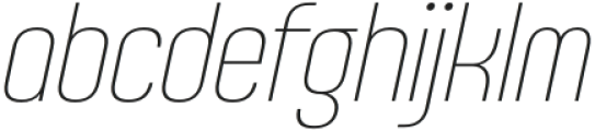Kesradat Thin Italic otf (100) FONT