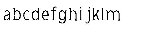 Kineks Light Serif Condensed FONT