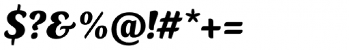 Kopius ExtraBold Italic Font OTHER CHARS