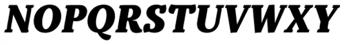 Kopius ExtraBold Italic Font UPPERCASE