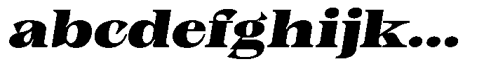 Kornesia Contrast Kornesia Cntr Black Expanded Oblique FONT