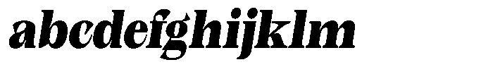 Kornesia Contrast Kornesia Cntr Black Semi Condensed Oblique FONT