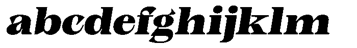 Kornesia Contrast Kornesia Cntr Black Semi Expanded Oblique FONT