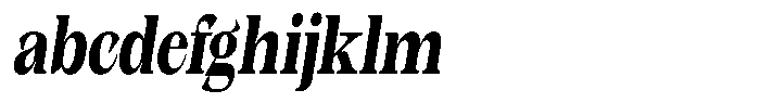 Kornesia Contrast Kornesia Cntr Bold Condensed Oblique FONT