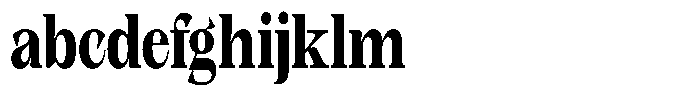 Kornesia Contrast Kornesia Cntr Bold Condensed FONT