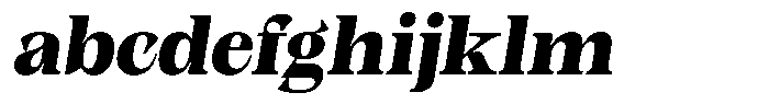 Kornesia Contrast Kornesia Cntr Extra Bold Oblique FONT