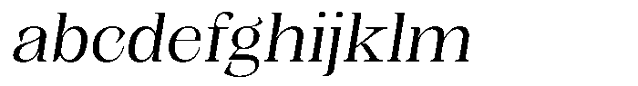 Kornesia Contrast Kornesia Cntr Extra Light Semi Expanded Oblique FONT
