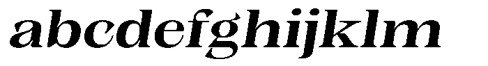 Kornesia Contrast Kornesia Cntr Medium Expanded Oblique FONT