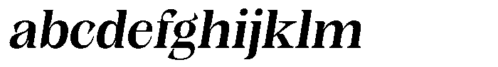 Kornesia Contrast Kornesia Cntr Medium Oblique FONT