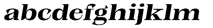 Kornesia Contrast Kornesia Cntr Semi Bold Expanded Oblique FONT