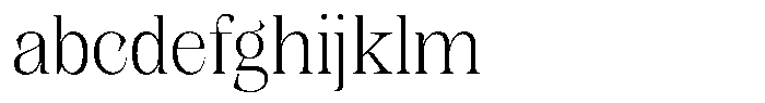 Kornesia Contrast Kornesia Cntr Thin FONT