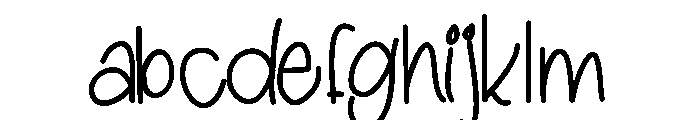 Ladybugletters FONT