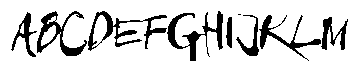 LET DER B CARNAGE!!! (Regular) FONT