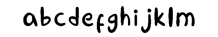 Letritas De Lu Regular FONT