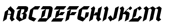 Legal Decree JNL Legal Decree Oblique JNL Regular FONT