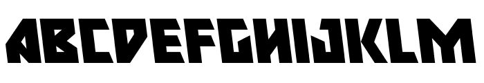 Major Force Expanded Leftalic FONT
